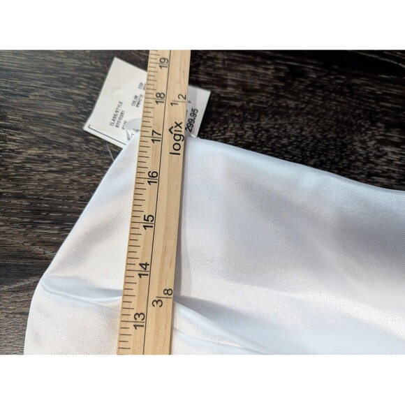 DB Studio Wedding Dress White Strapless High Low Gown 12 - Picture 7 of 12